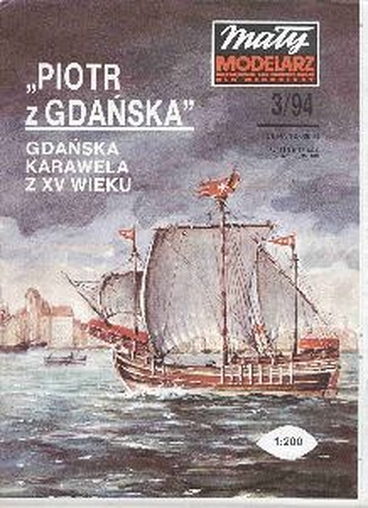 Plan Caravel Piotr z Gdanska - MALY